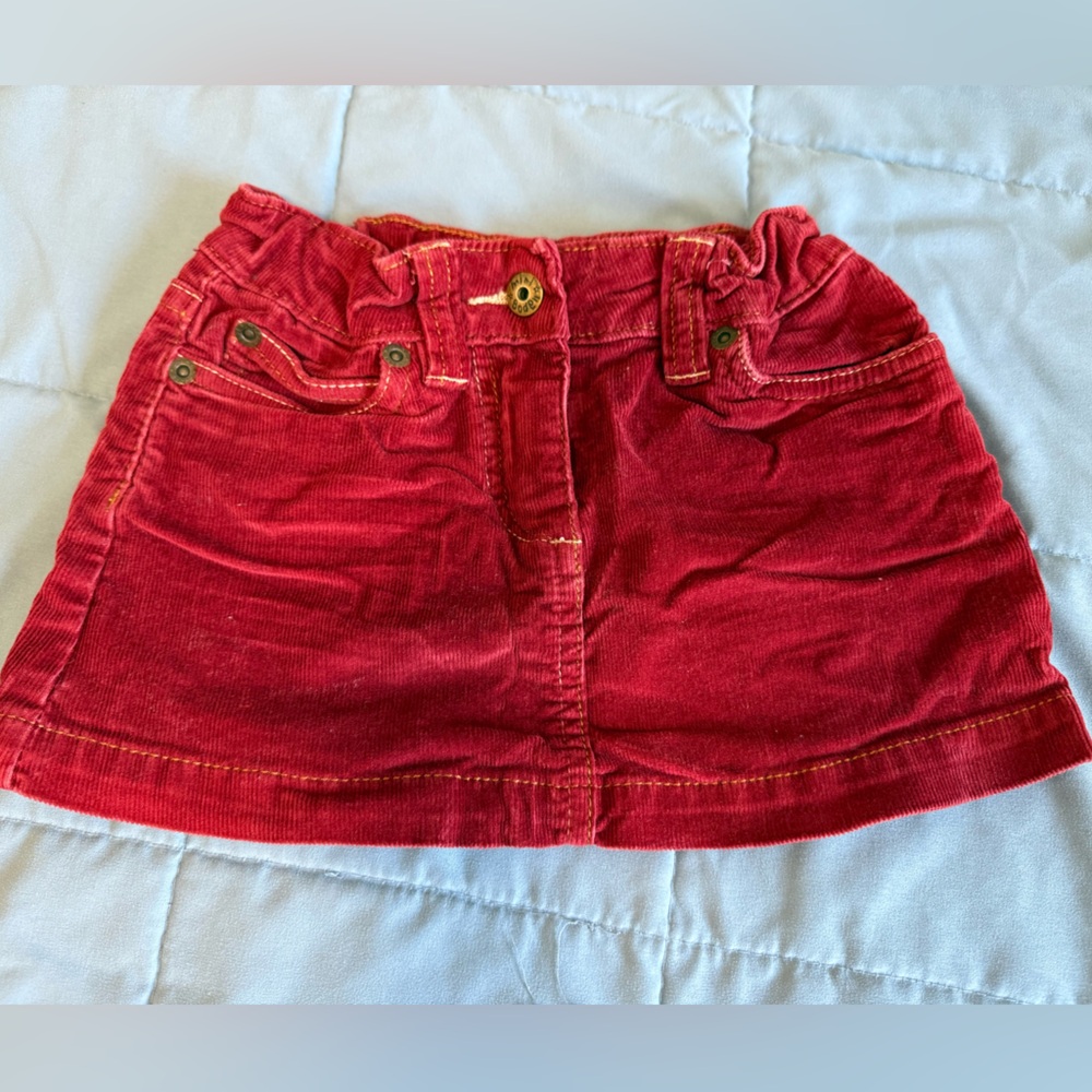 Mini Boden 2/3T corduroy skirt